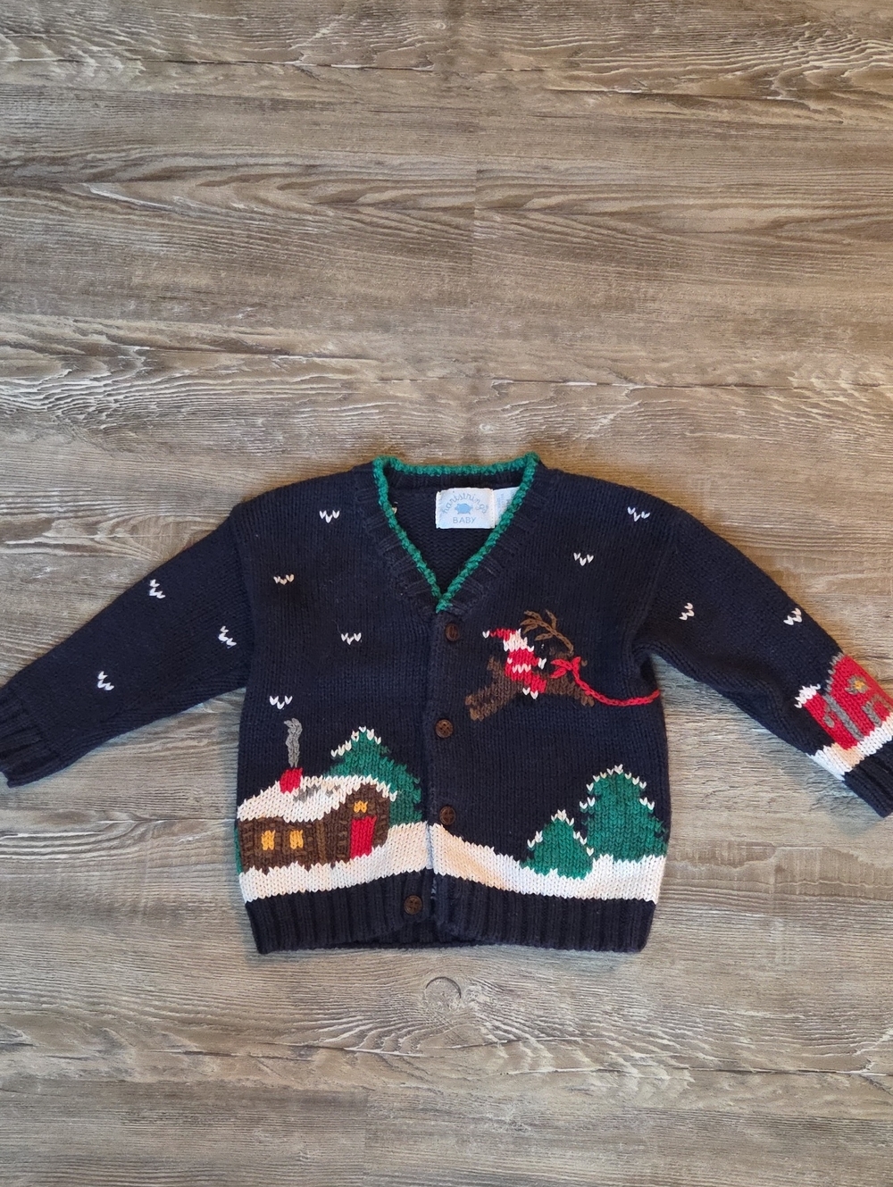 Hartstrings Vintage Christmas Sweater 24M